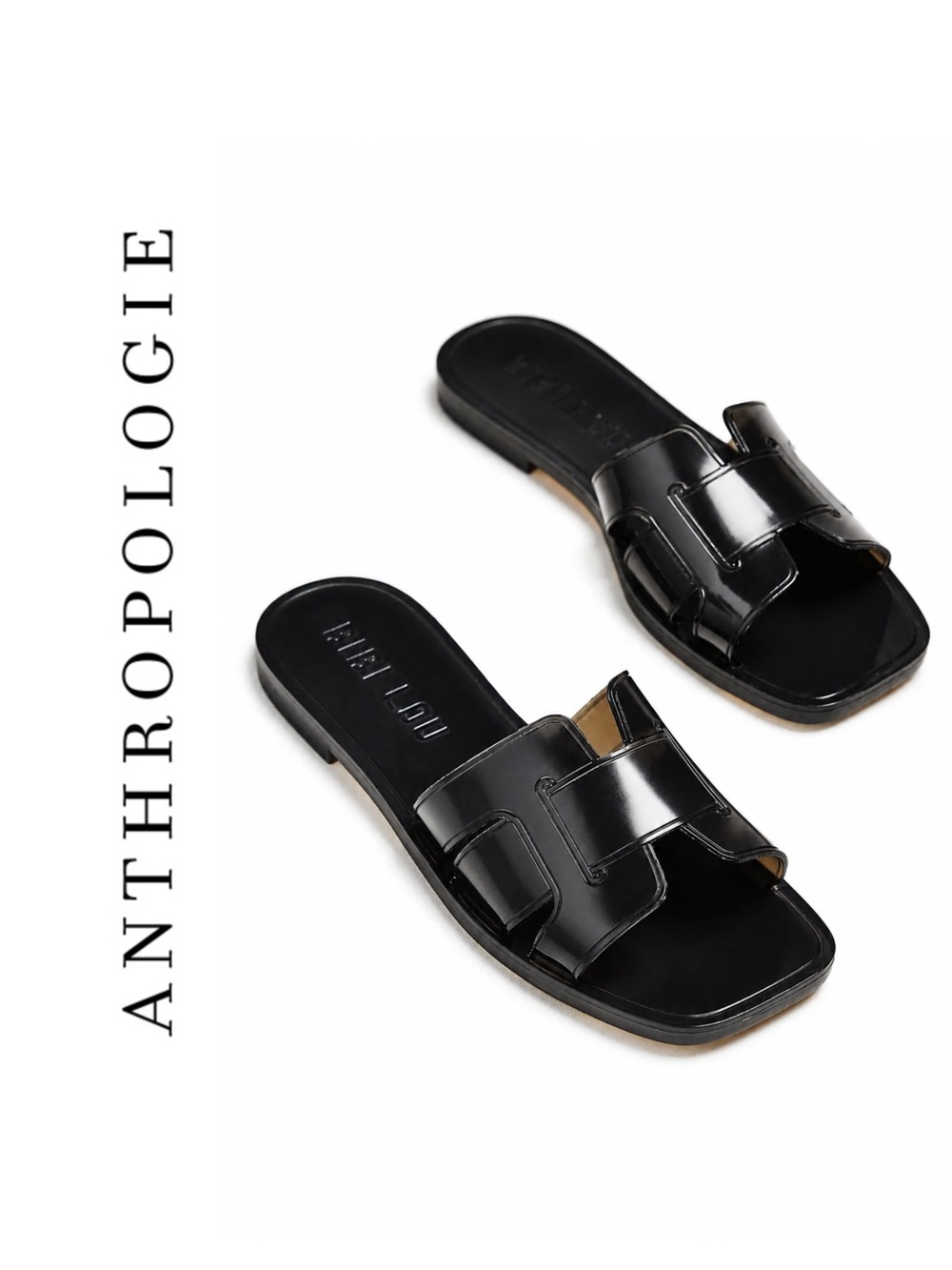 Anthropologie Bibi Lou Holly Jelly Slides